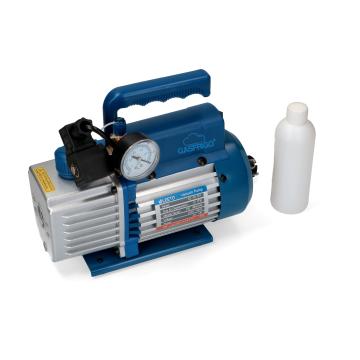 pompa vuoto 51 lt monostadio con olio pompa per climatizzatori