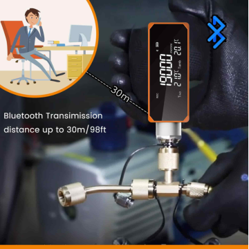 Interfaccia App Elitech per monitoraggio vuoto da remoto tramite smartphone