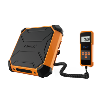 Bilancia digitale per refrigerante Elitech SRC-400 con palmare, borsa di trasporto e certificato di taratura