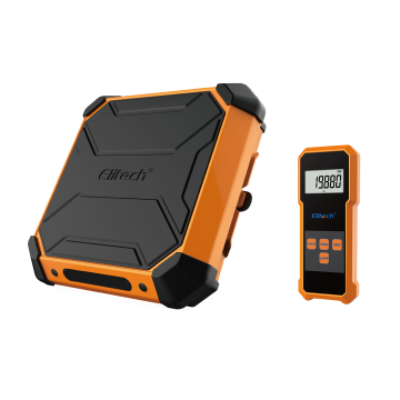 Bilancia digitale wireless Elitech SRC-410 per gas refrigeranti con palmare senza fili e borsa di trasporto.